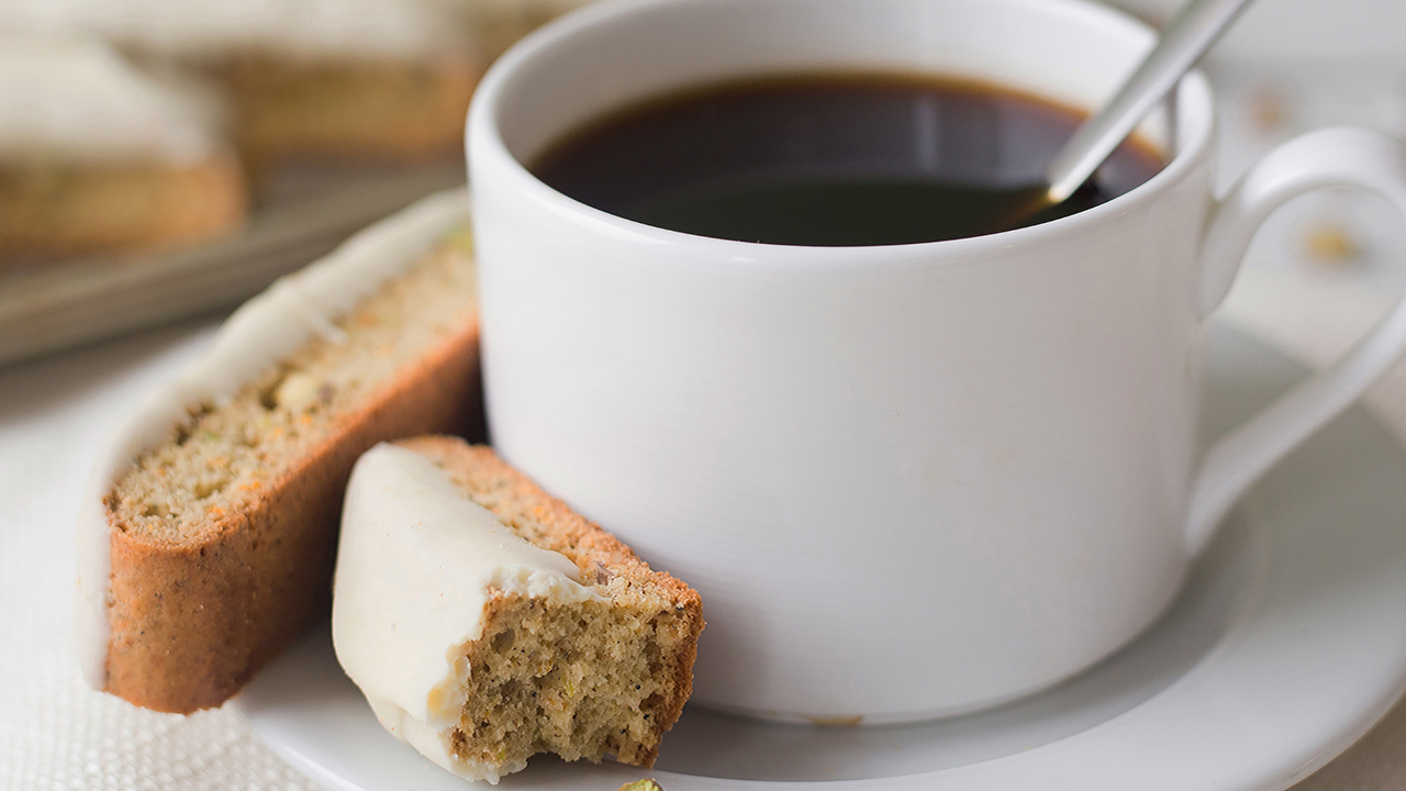 Orange Cardamom Biscotti