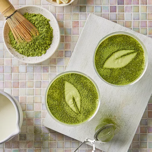 matcha mousse
