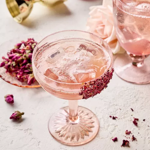 lychee rose spritzer